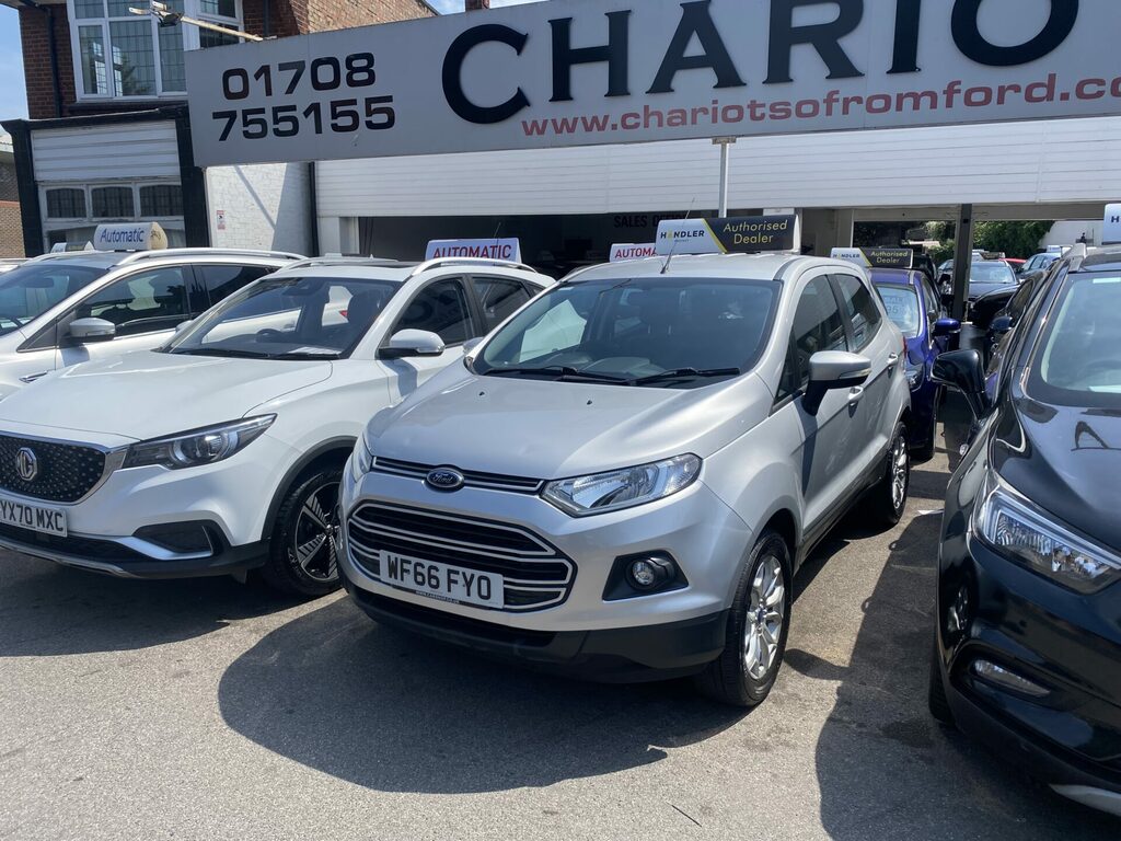 Ford Ecosport 1.0T Ecoboost Zetec Silver