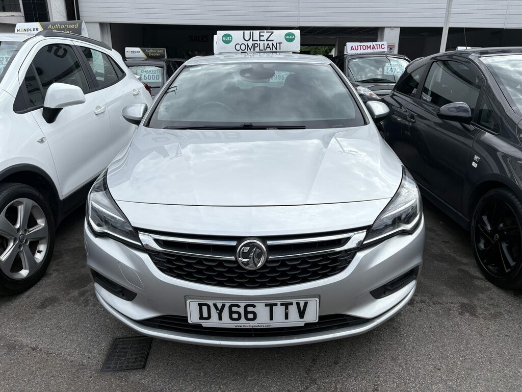 Vauxhall Astra 1.4I Turbo Sri Euro 6 DY66TTV Silver #2
