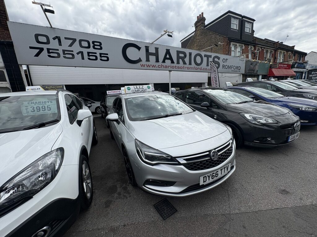 Vauxhall Astra 1.4I Turbo Sri Euro 6 DY66TTV Silver #4