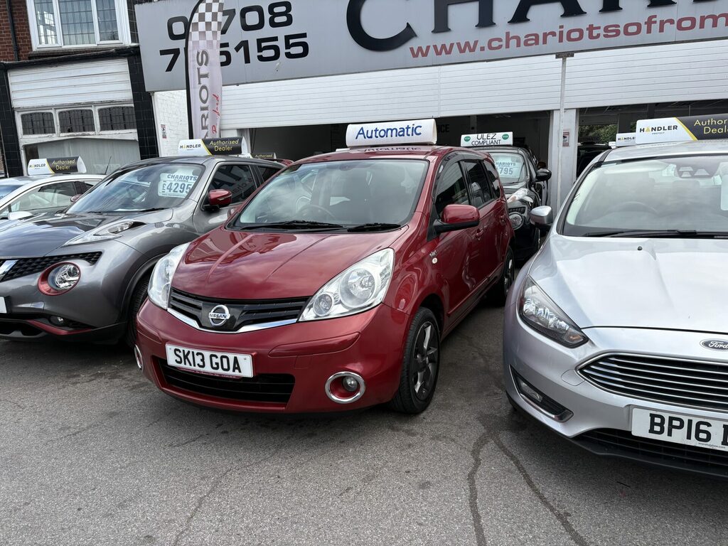 Nissan Note 1.6 16V N-tec Euro 5 Red
