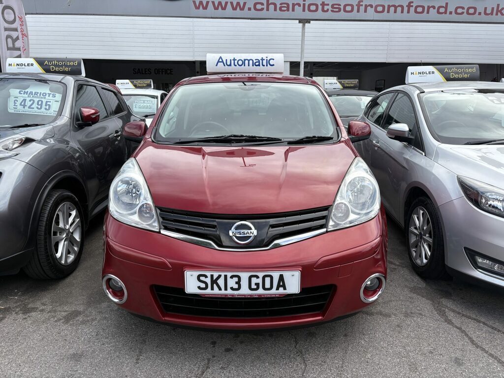 Nissan Note 1.6 16V N-tec Euro 5 Red #2