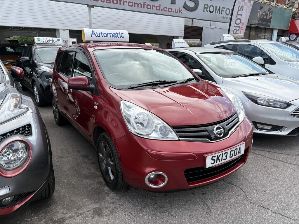 Nissan Note 1.6 16V N-tec Euro 5 Red #3