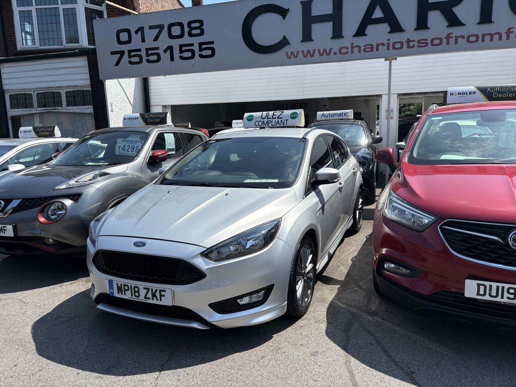 Ford Focus 1.0T Ecoboost St-line Euro 6 S S Silver
