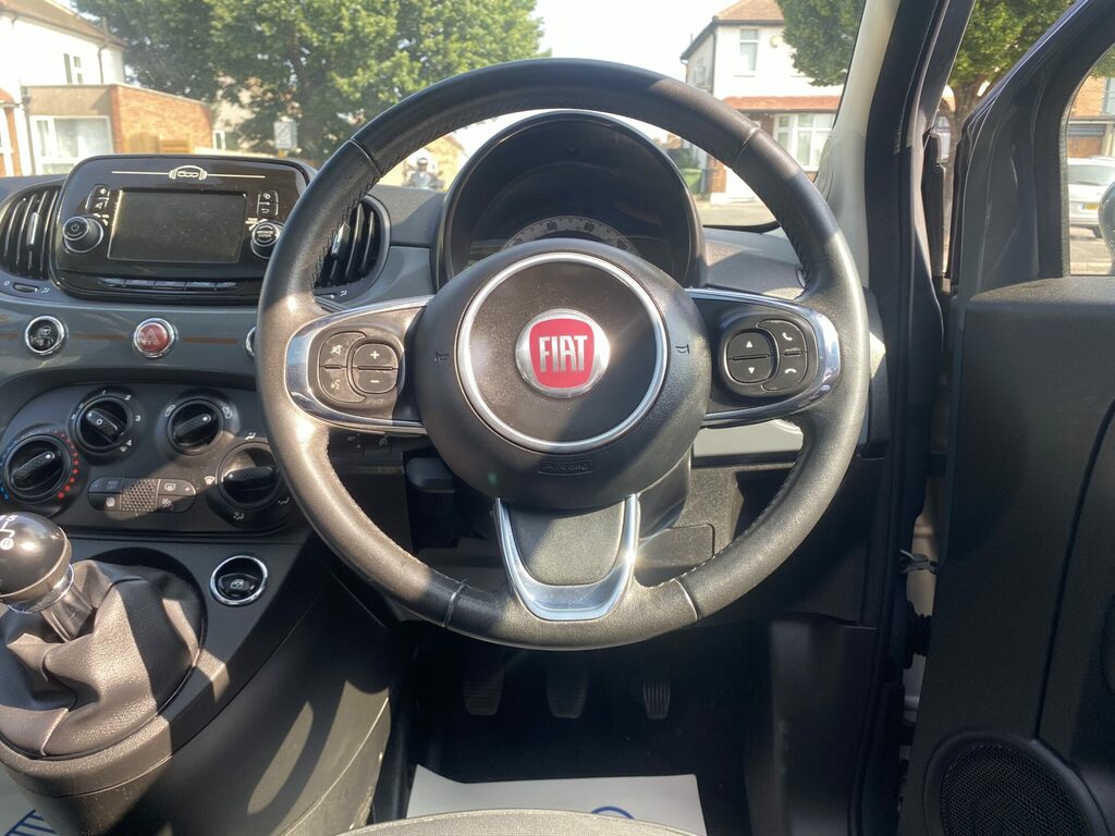 Fiat 500 S Blue #11