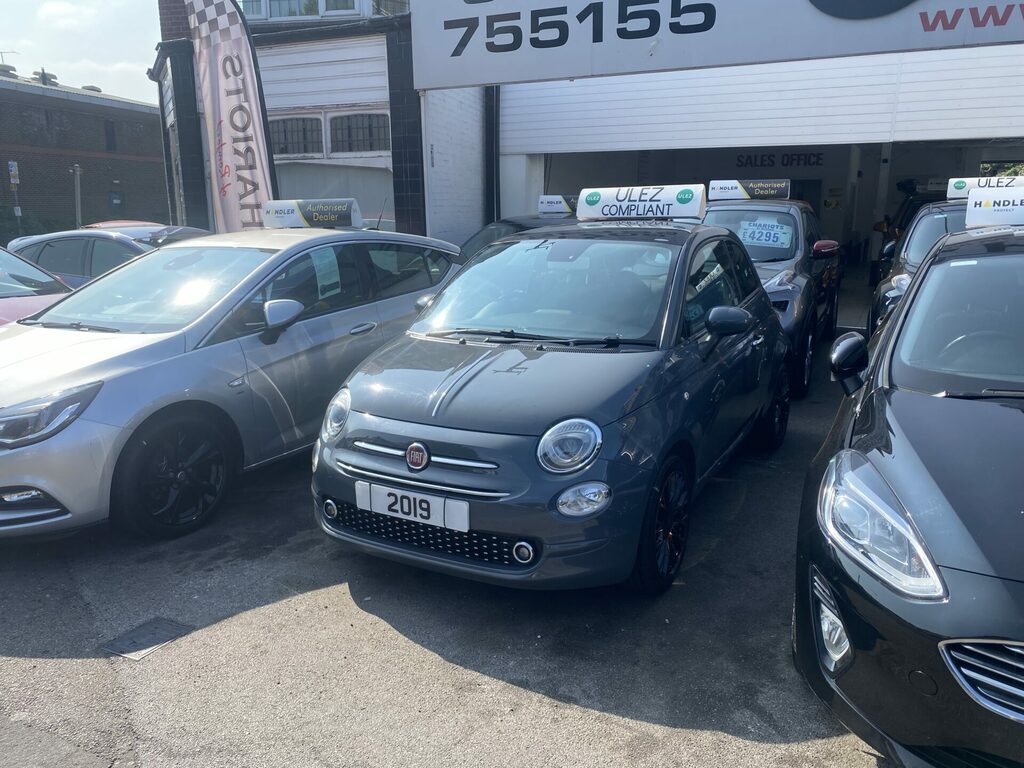Fiat 500 S Blue #1