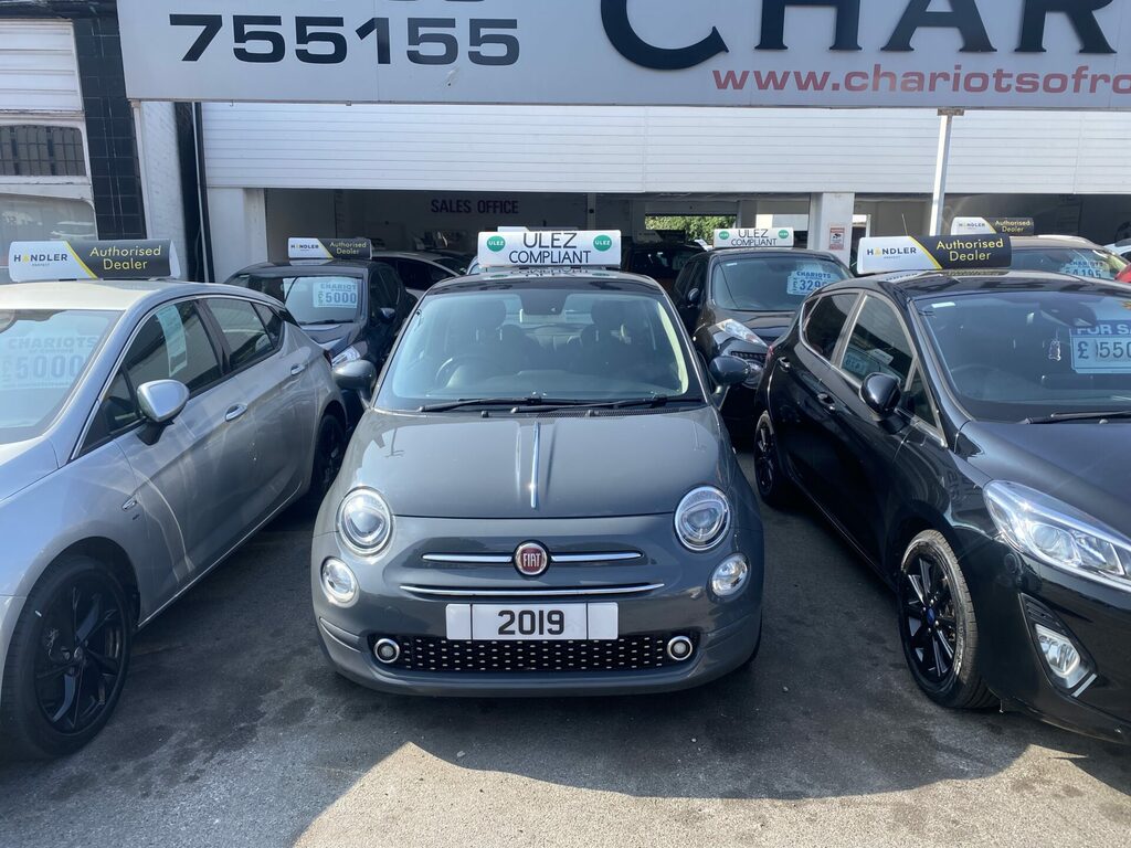 Fiat 500 S Blue #2