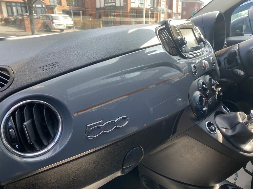 Fiat 500 S Blue #15