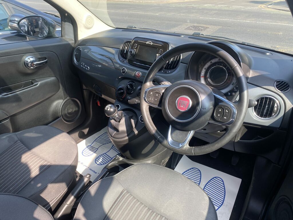 Fiat 500 S Blue #12