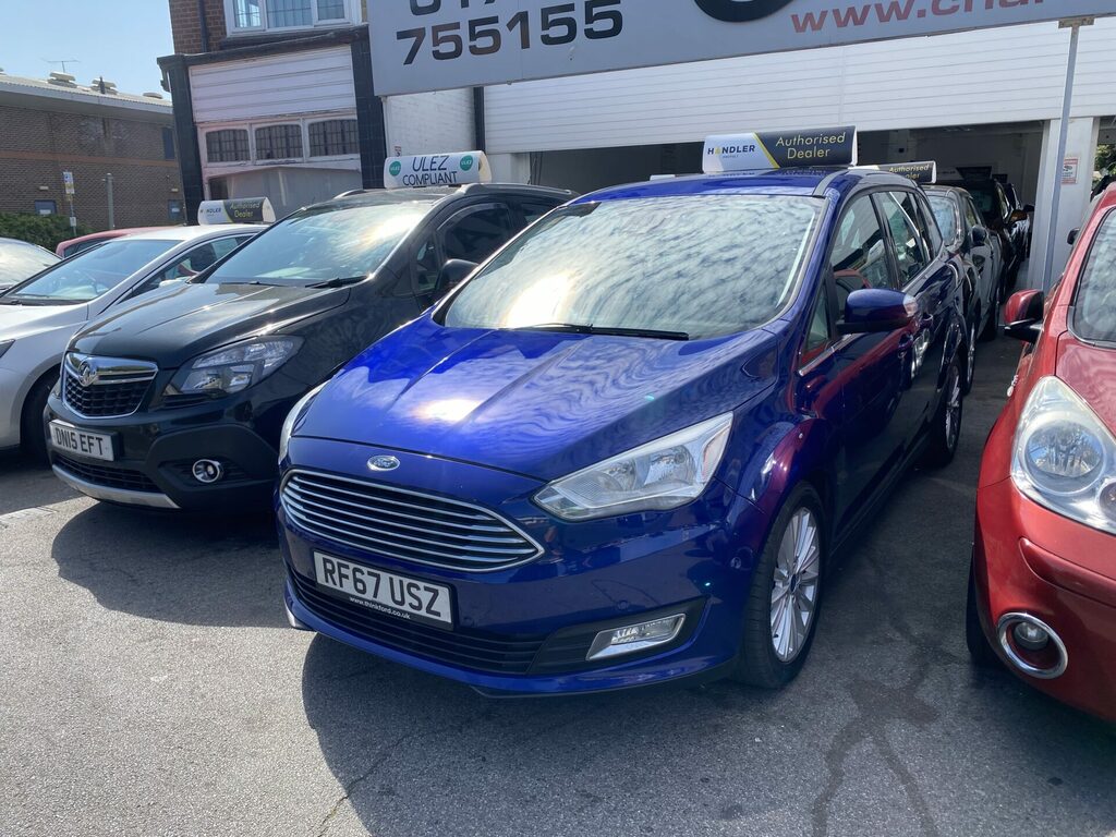 Ford Grand C-Max 1.0T Ecoboost Titanium Blue
