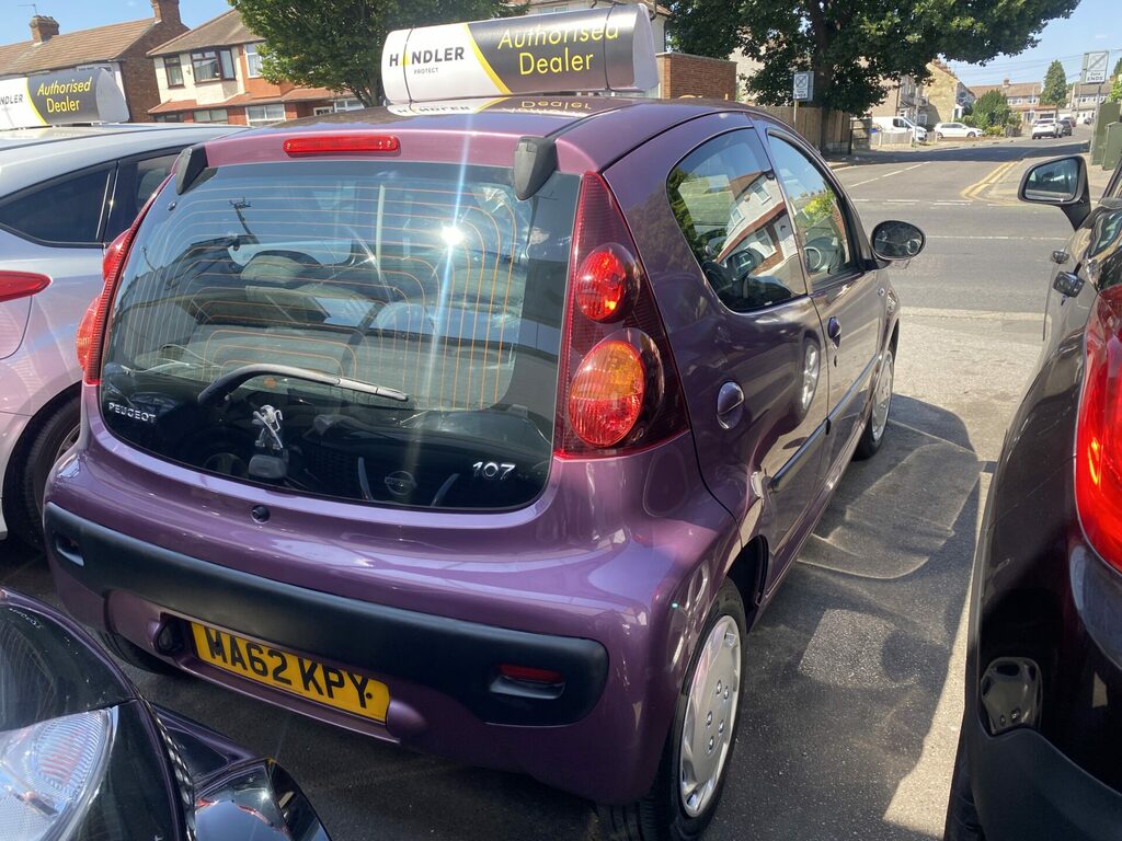 Peugeot 107 1.0 12V Active 2 Tronic Euro 5 Purple #5