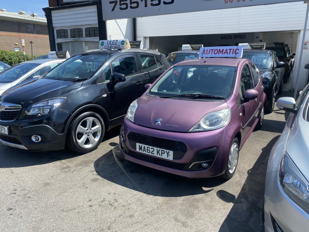 Peugeot 107 1.0 12V Active 2 Tronic Euro 5 Purple