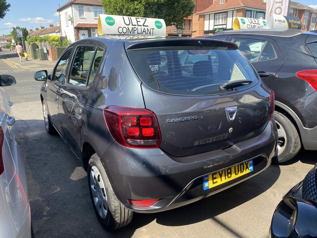 Dacia Sandero 1.0 Sce Ambiance Euro 6 Black #4