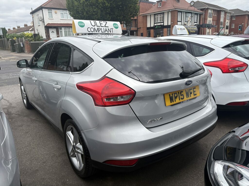 Ford Focus 1.6 Zetec Powershift Euro 6 WP15WFE Silver #6