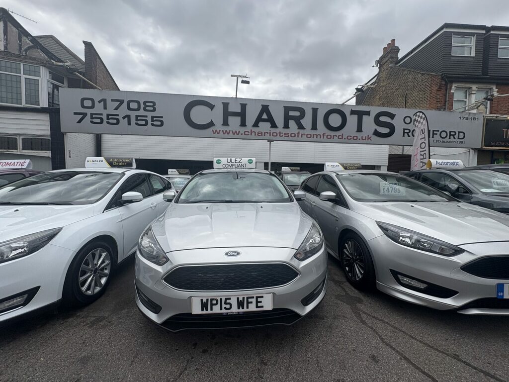 Ford Focus 1.6 Zetec Powershift Euro 6 WP15WFE Silver #3