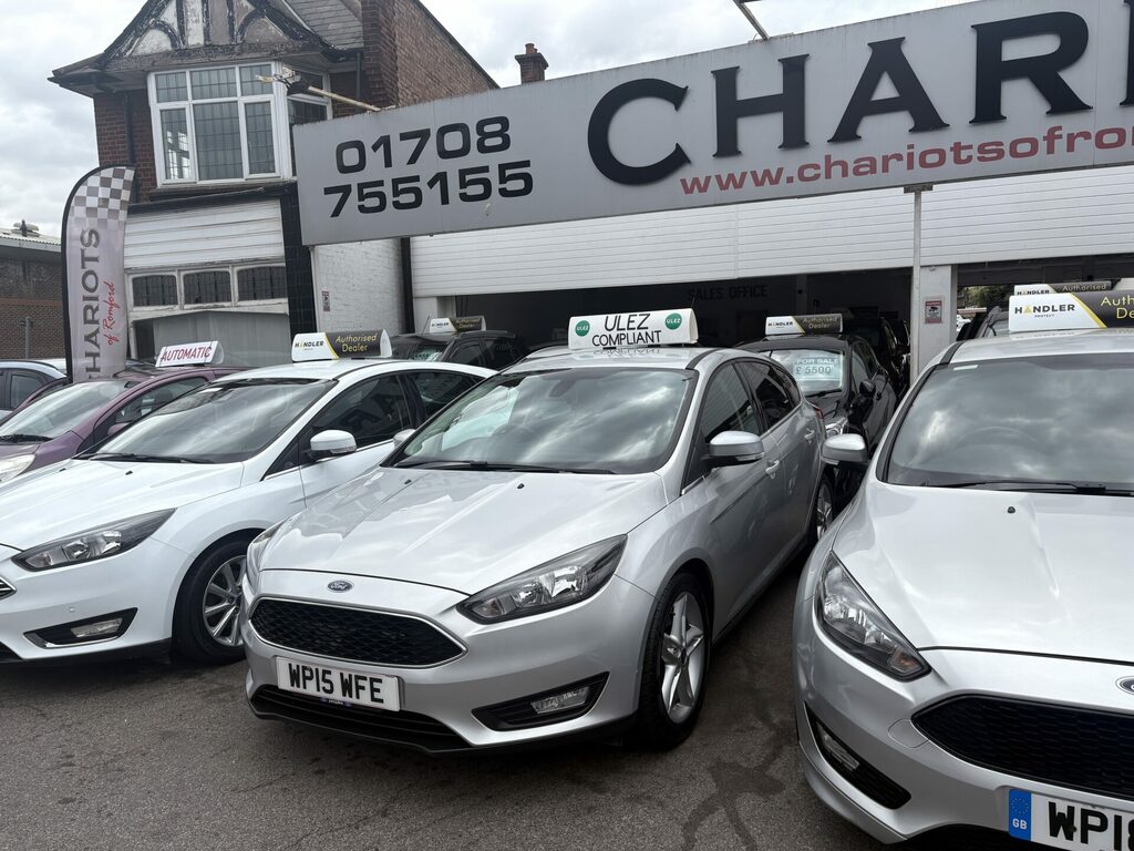 Ford Focus 1.6 Zetec Powershift Euro 6 Silver