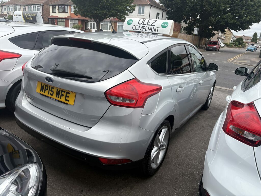 Ford Focus 1.6 Zetec Powershift Euro 6 WP15WFE Silver #5