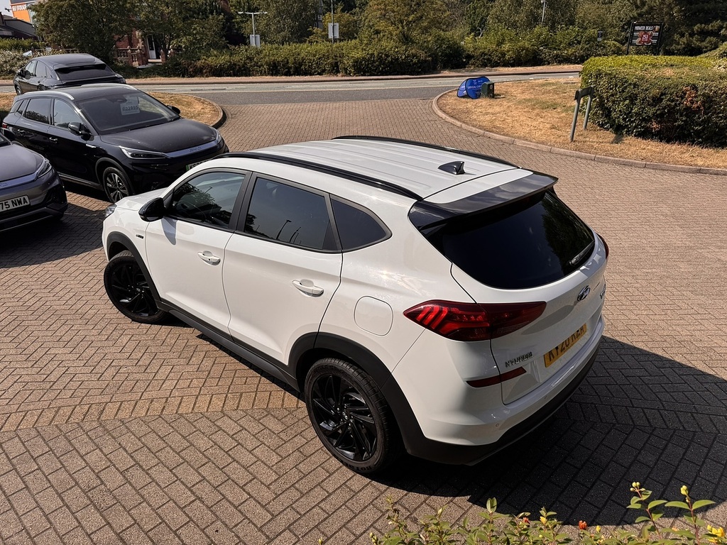 Hyundai Tucson Crdi Mhev N Line KY20KZA White #3