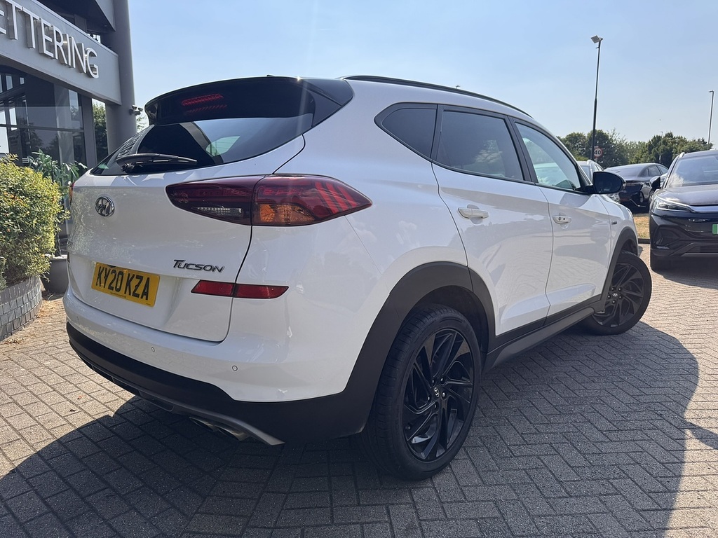 Hyundai Tucson Crdi Mhev N Line KY20KZA White #4