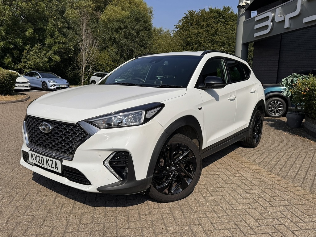 Hyundai Tucson Crdi Mhev N Line KY20KZA White #2