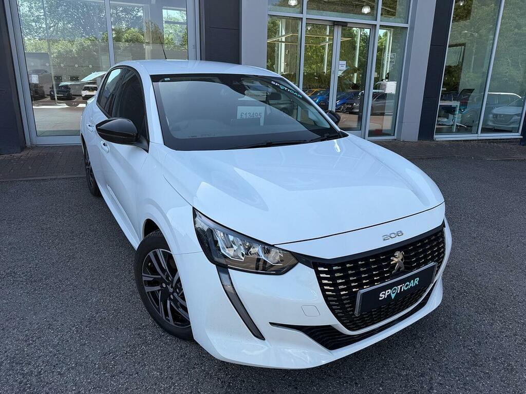 Peugeot 208 208 1.2 Puretech Allure Premium Euro 6 Ss White