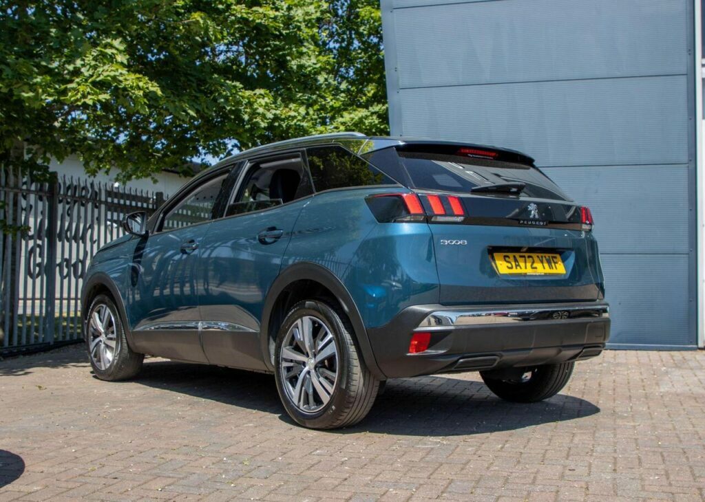 Peugeot 3008 1.2 Puretech Allure Premium Euro 6 S S SA72YWF Blue #3