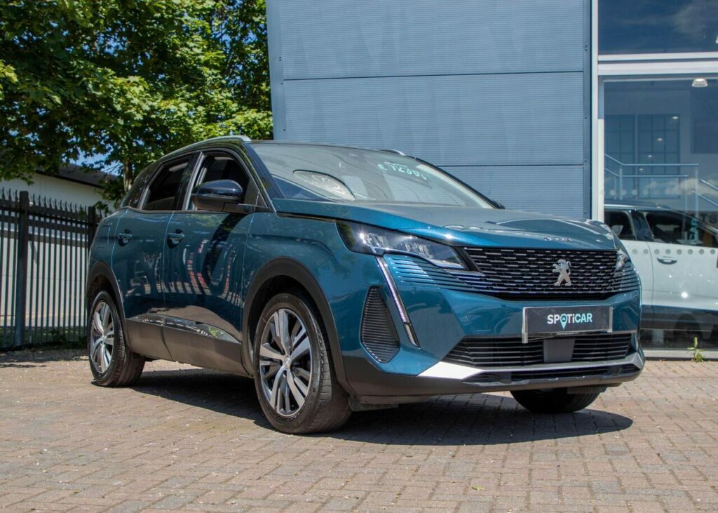 Peugeot 3008 1.2 Puretech Allure Premium Euro 6 S S SA72YWF Blue #5