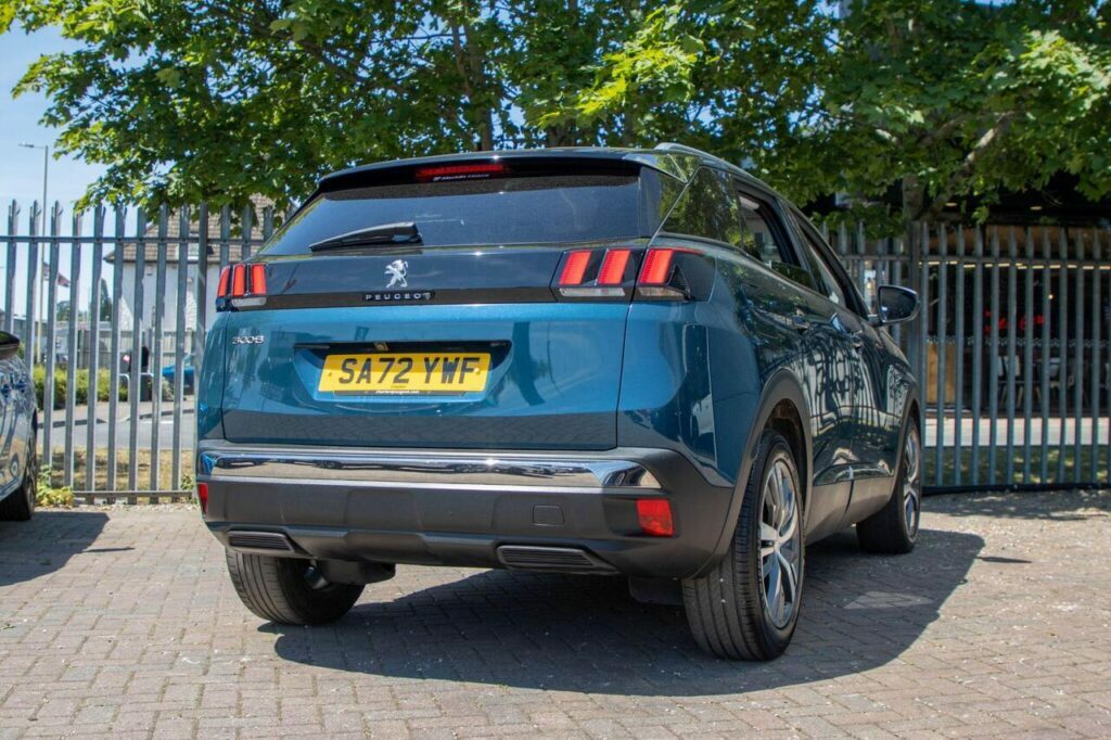 Peugeot 3008 1.2 Puretech Allure Premium Euro 6 S S SA72YWF Blue #4