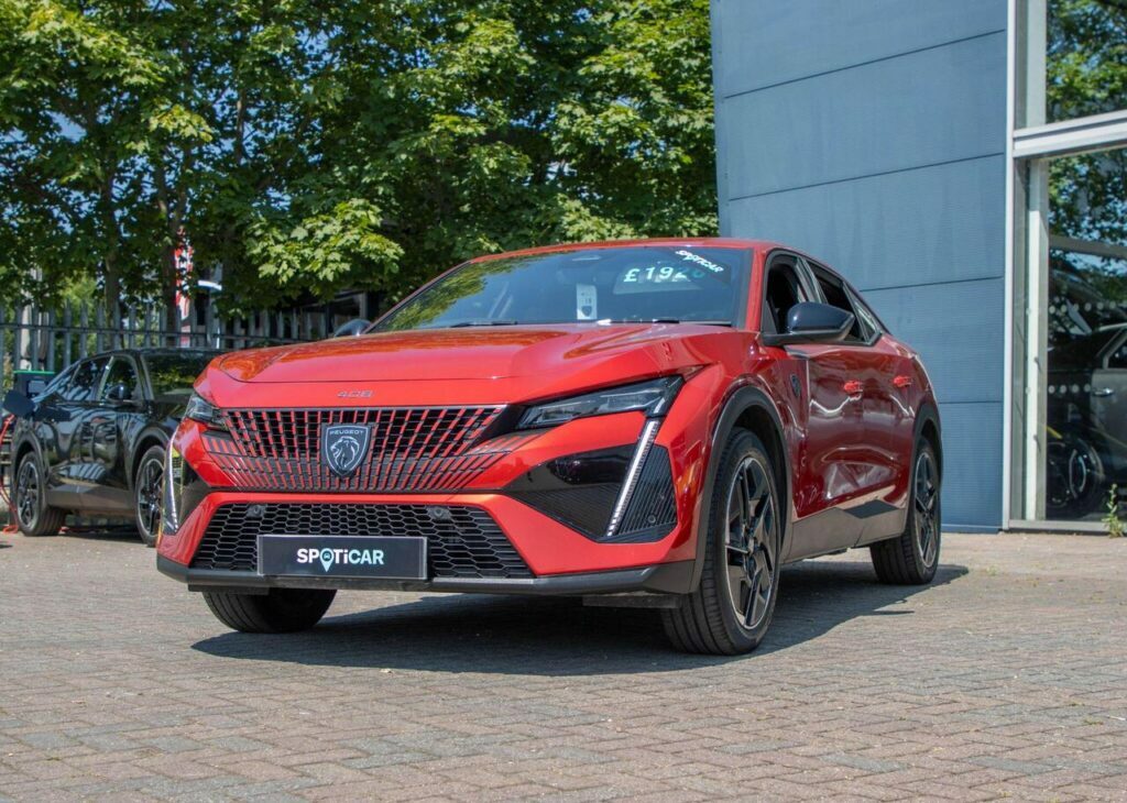 Peugeot 408 1.6 12.4Kwh Gt Fastback E-eat Euro 6 S S VK74JKX Red #2