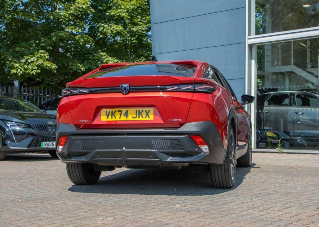 Peugeot 408 1.6 12.4Kwh Gt Fastback E-eat Euro 6 S S VK74JKX Red #4