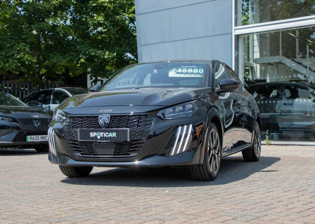 Peugeot 208 1.2 Puretech Gt Euro 6 S S RE74WWJ Black #2