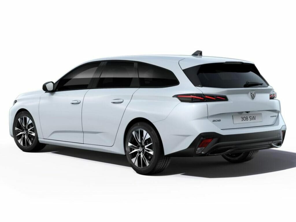 Peugeot 308 SW Estate White #3