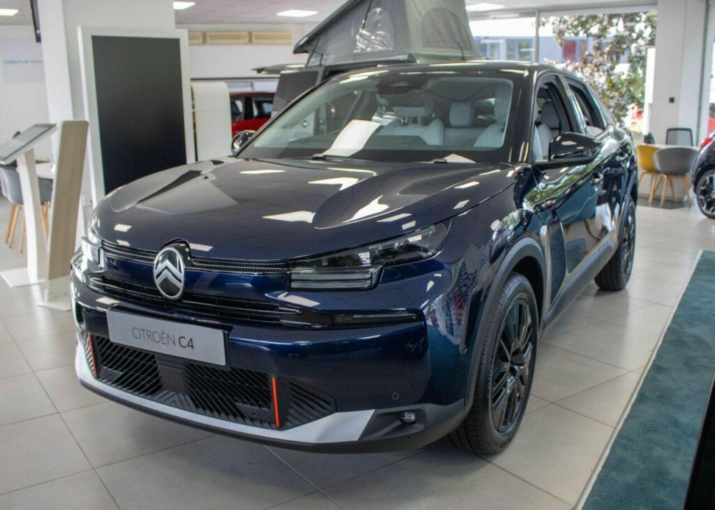 Citroen C4 Hatchback Blue #3