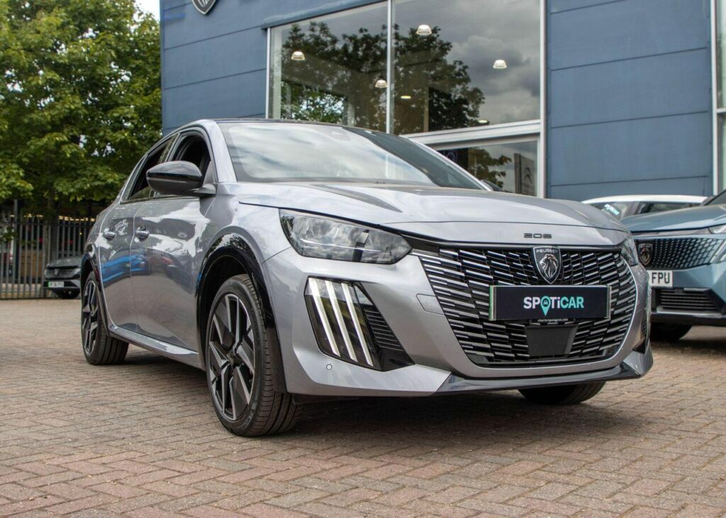 Peugeot e-208 51Kwh Gt 11Kw Charger Grey #5