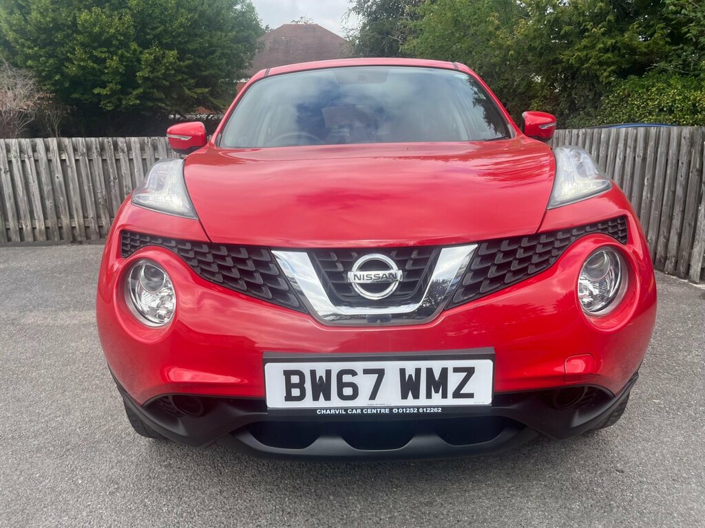 Nissan Juke 1.6 Visia Euro 6 Red #4