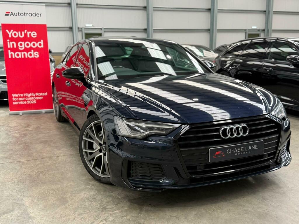 Audi A6 Saloon 2.0 Tdi 40 Black Edition S Tronic Euro 6 Ss Blue
