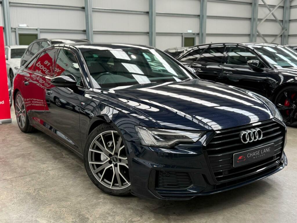 Audi A6 Saloon 2.0 Tdi 40 Black Edition S Tronic Euro 6 Ss Blue #6