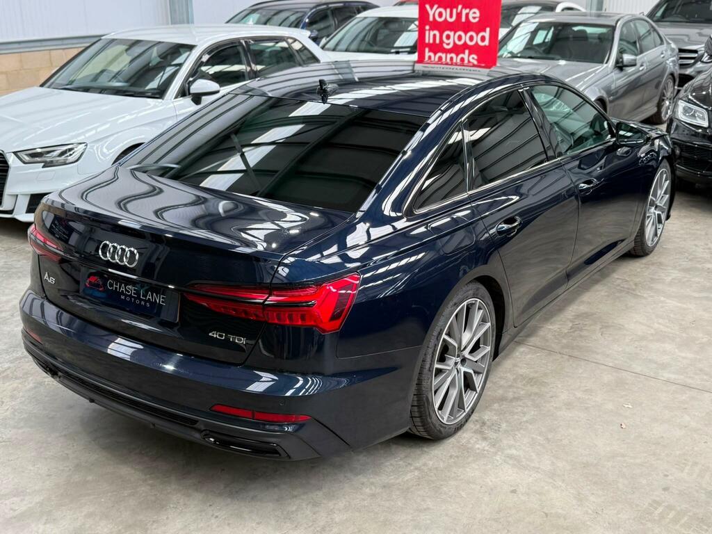 Audi A6 Saloon 2.0 Tdi 40 Black Edition S Tronic Euro 6 Ss Blue #3