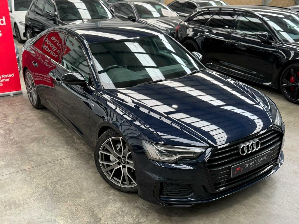 Audi A6 Saloon 2.0 Tdi 40 Black Edition S Tronic Euro 6 Ss Blue #5