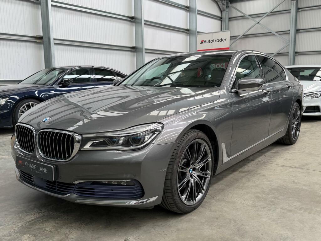 BMW 7 Series 3.0 730Ld M Sport White #15