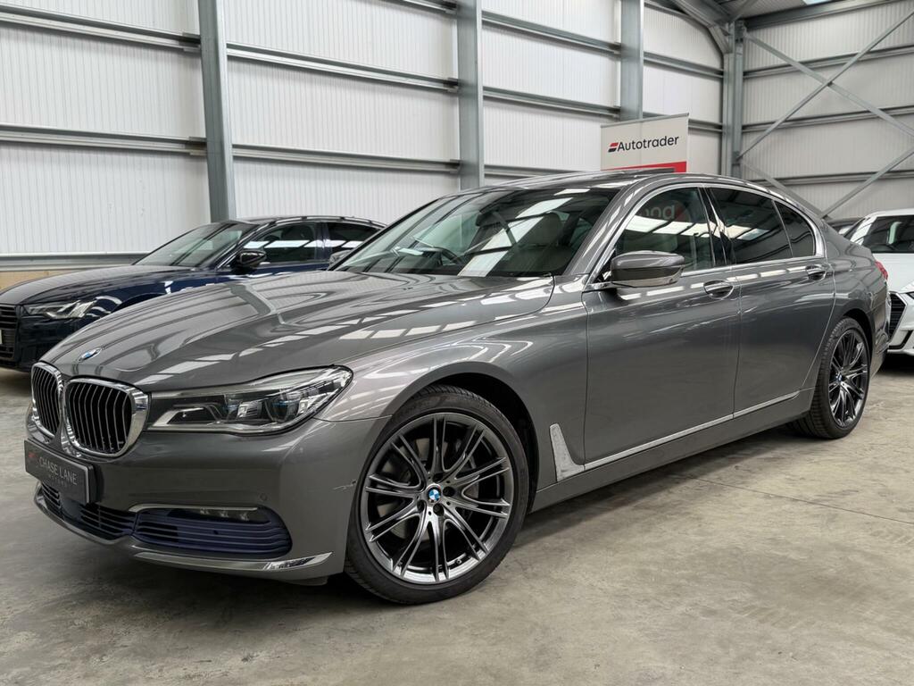 BMW 7 Series 3.0 730Ld M Sport White #12