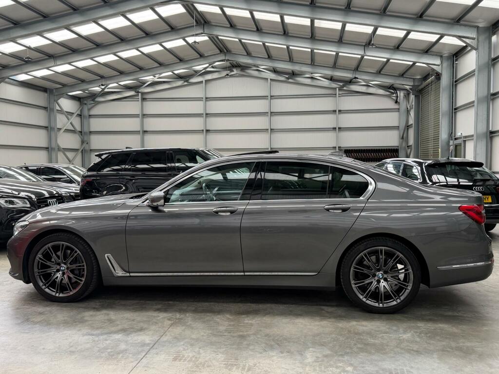 BMW 7 Series 3.0 730Ld M Sport White #17
