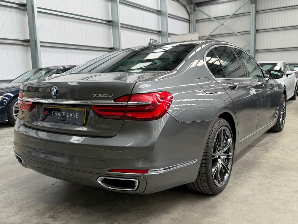 BMW 7 Series 3.0 730Ld M Sport White #19