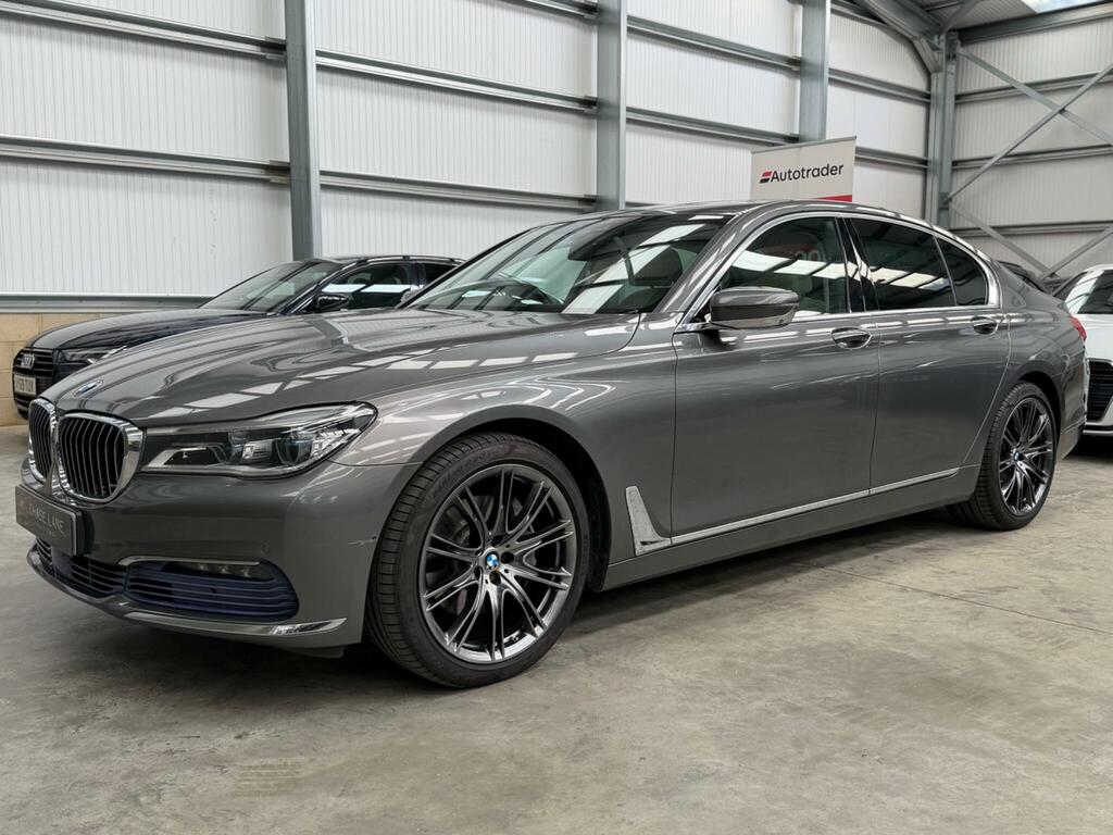 BMW 7 Series 3.0 730Ld M Sport White #13