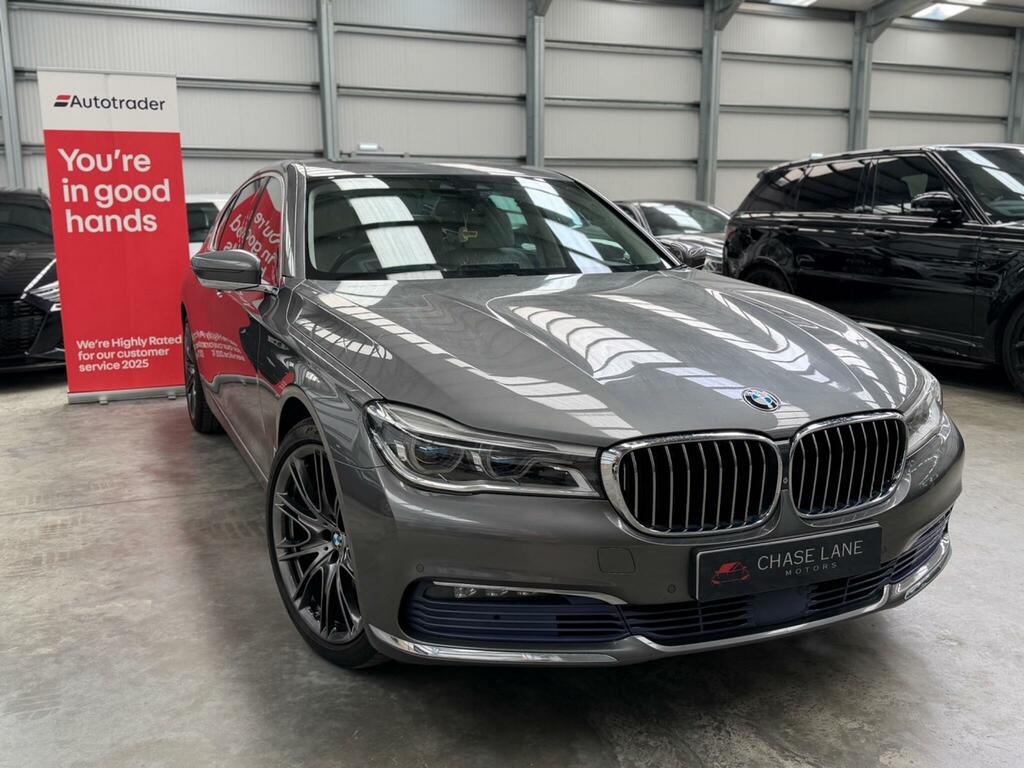 BMW 7 Series 3.0 730Ld M Sport White #7
