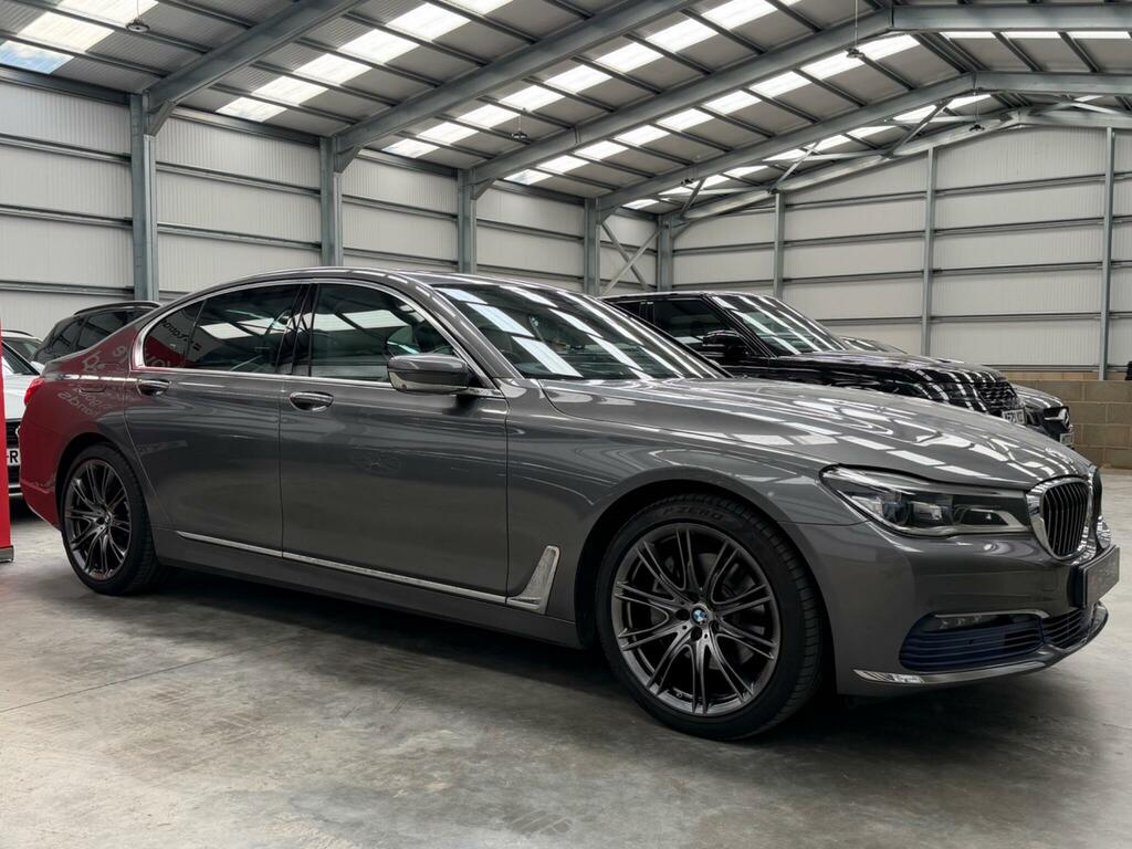 BMW 7 Series 3.0 730Ld M Sport White #8