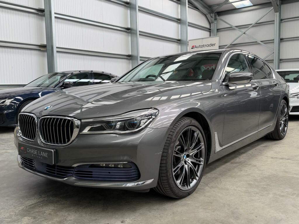 BMW 7 Series 3.0 730Ld M Sport White #14