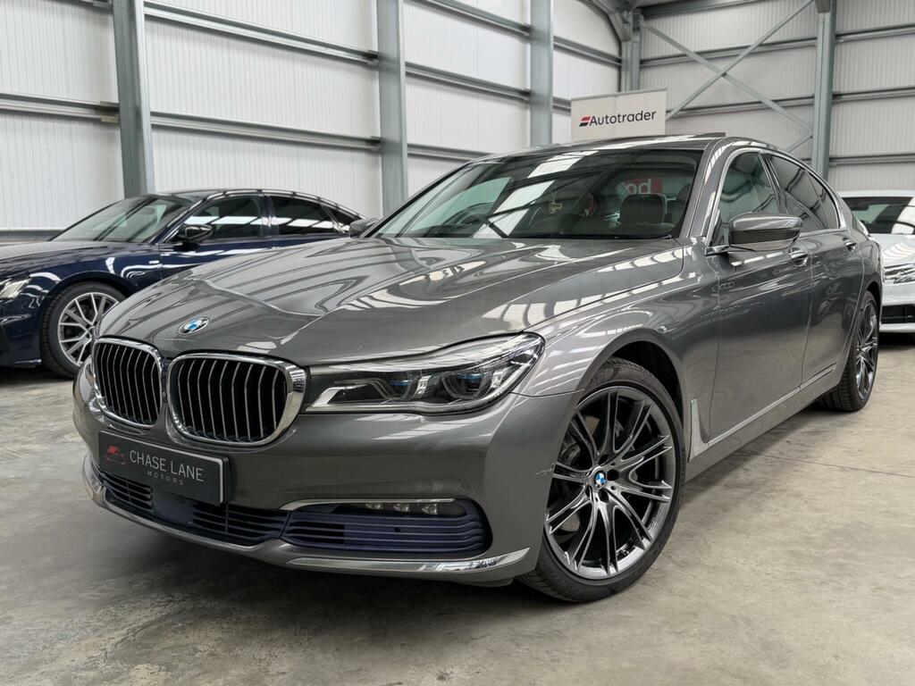 BMW 7 Series 3.0 730Ld M Sport White #11