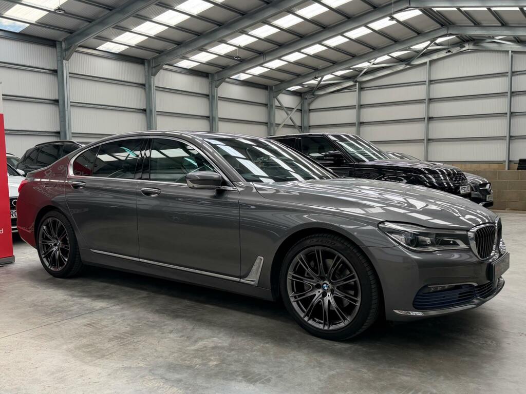 BMW 7 Series 3.0 730Ld M Sport White #9