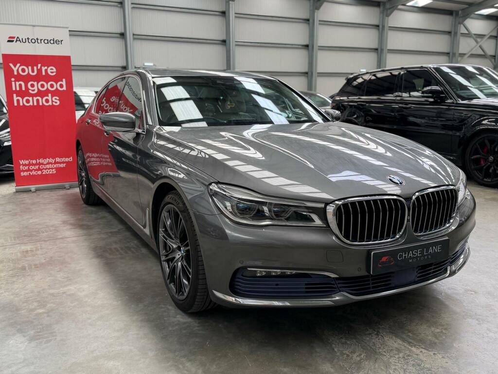 BMW 7 Series 3.0 730Ld M Sport White #10