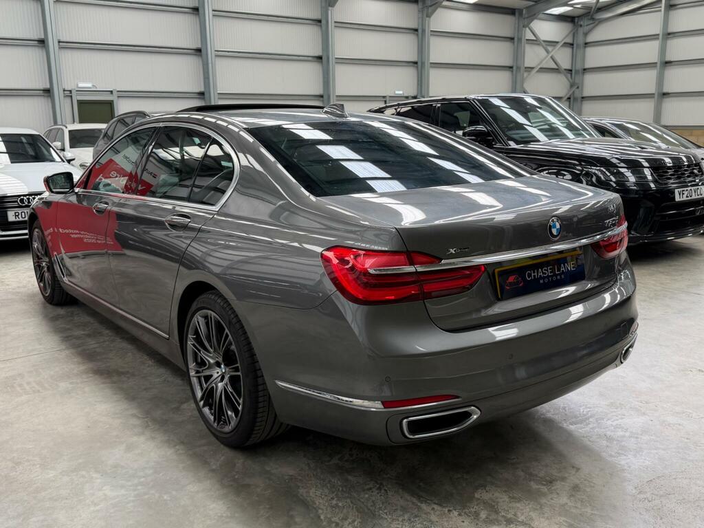 BMW 7 Series 3.0 730Ld M Sport White #16